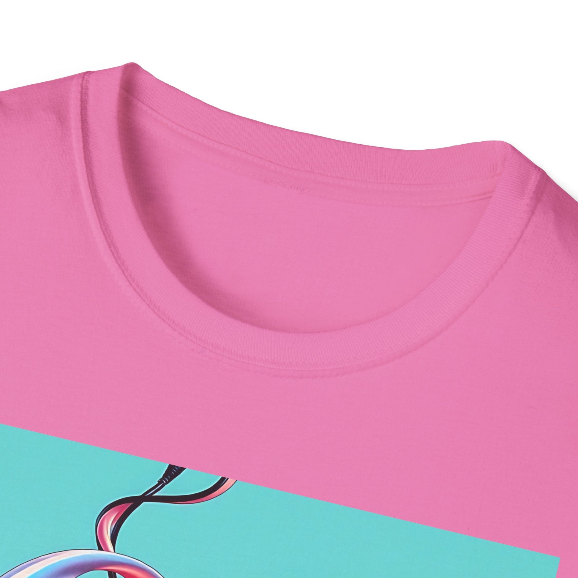 "Dreams Left in the VCR — Memory Ribbon Tee" Printify