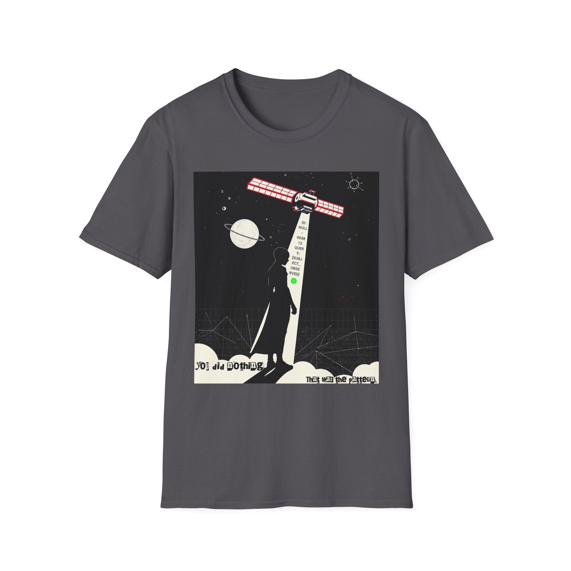 "The Pattern Was Silence — The Obedience Loop Tee" Printify