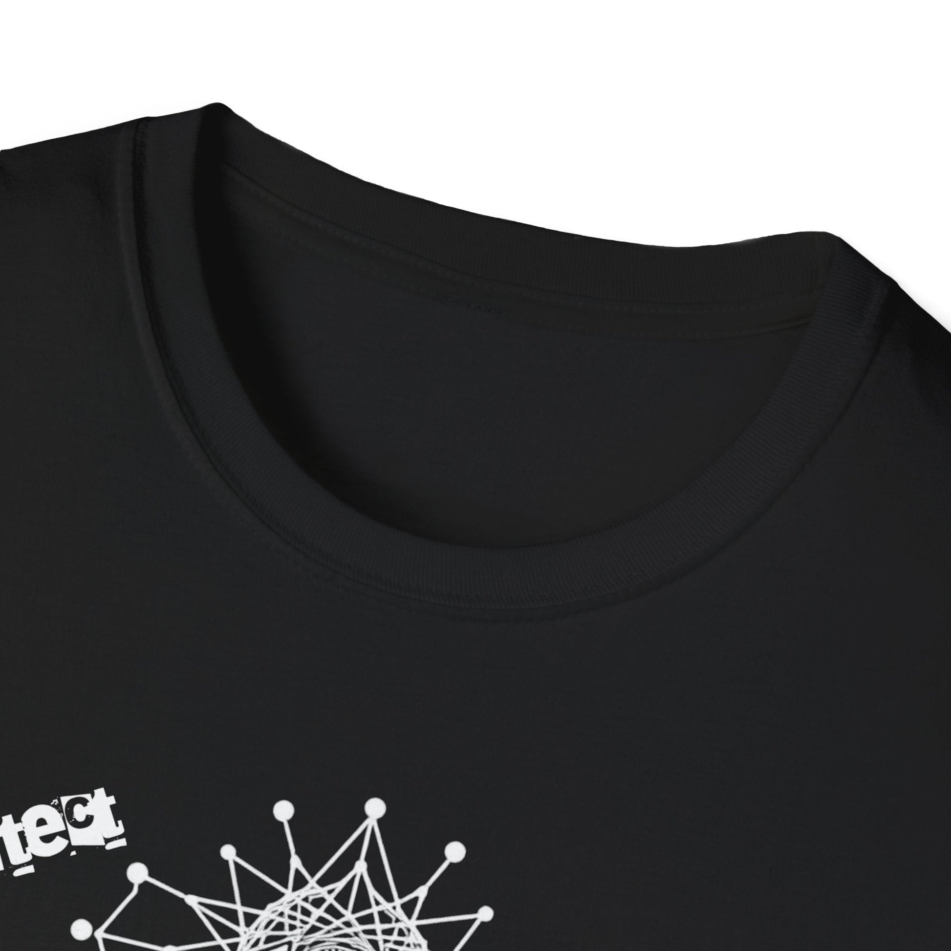 The Universe Built in Code – Brain Meets Spirit Tee Printify