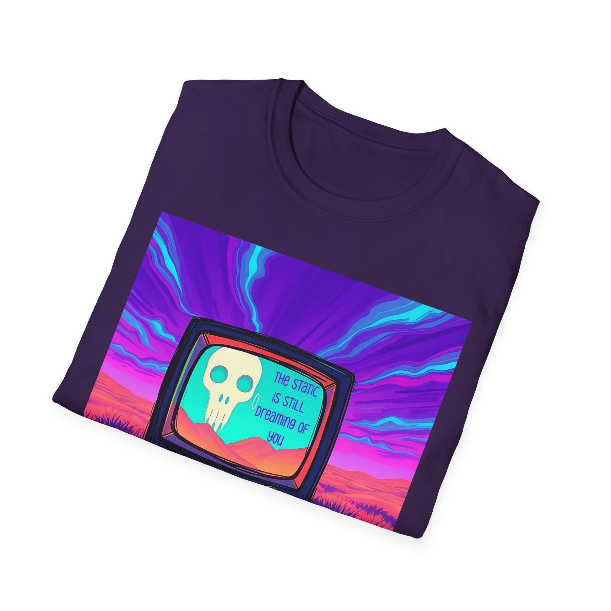 "The Static Is Still Dreaming of You — Channel Zero Tee" Printify