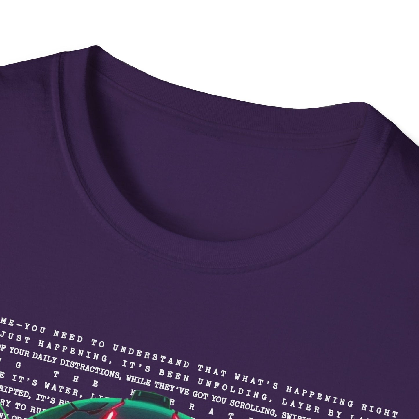 "Feed Fatal — The Signal Skull Tee" Printify