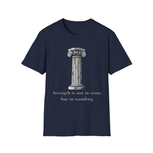 "The Pillar Remains — The Standing Stone Tee" Printify