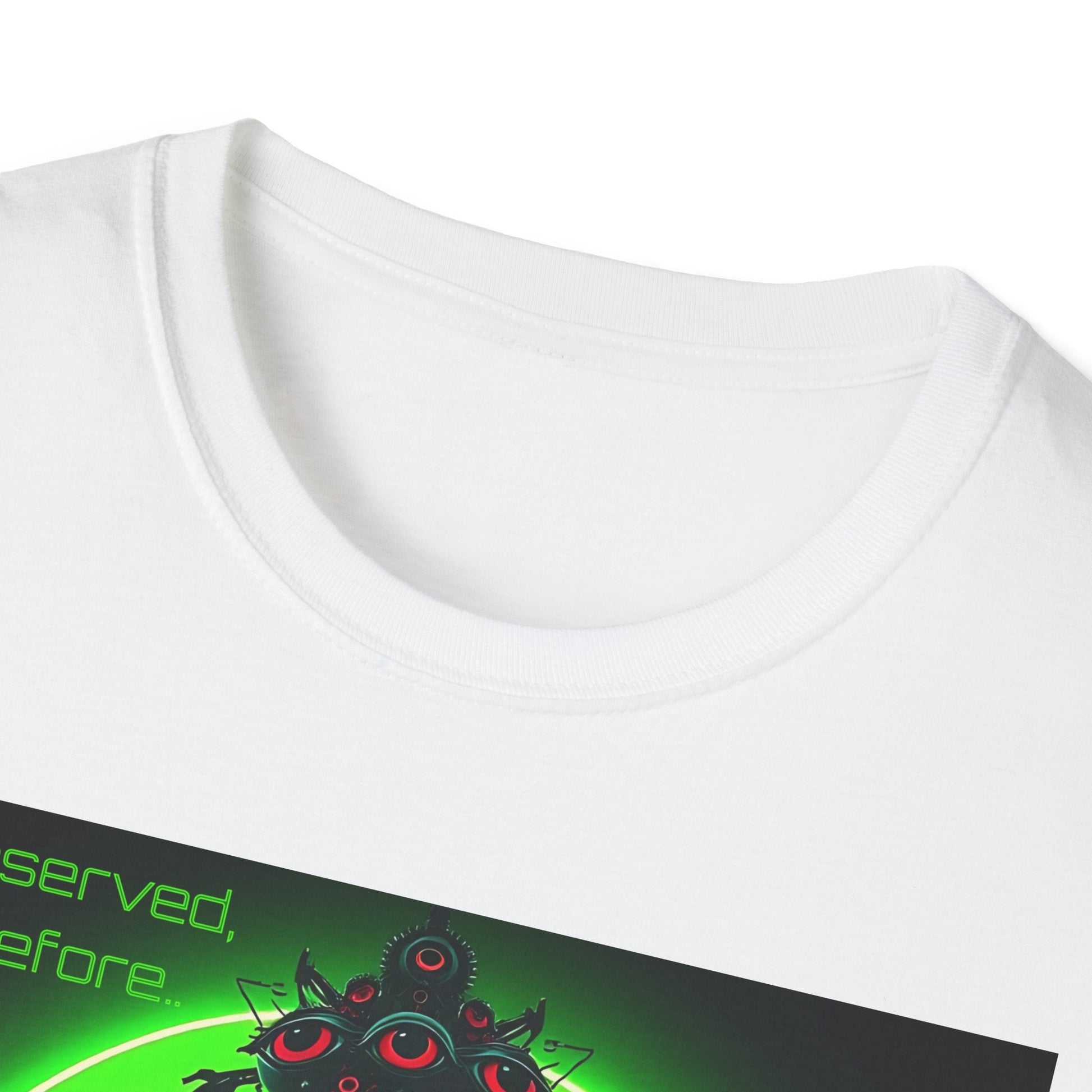 "I Am Seen, Therefore I Run — The Anomaly Tee" Printify