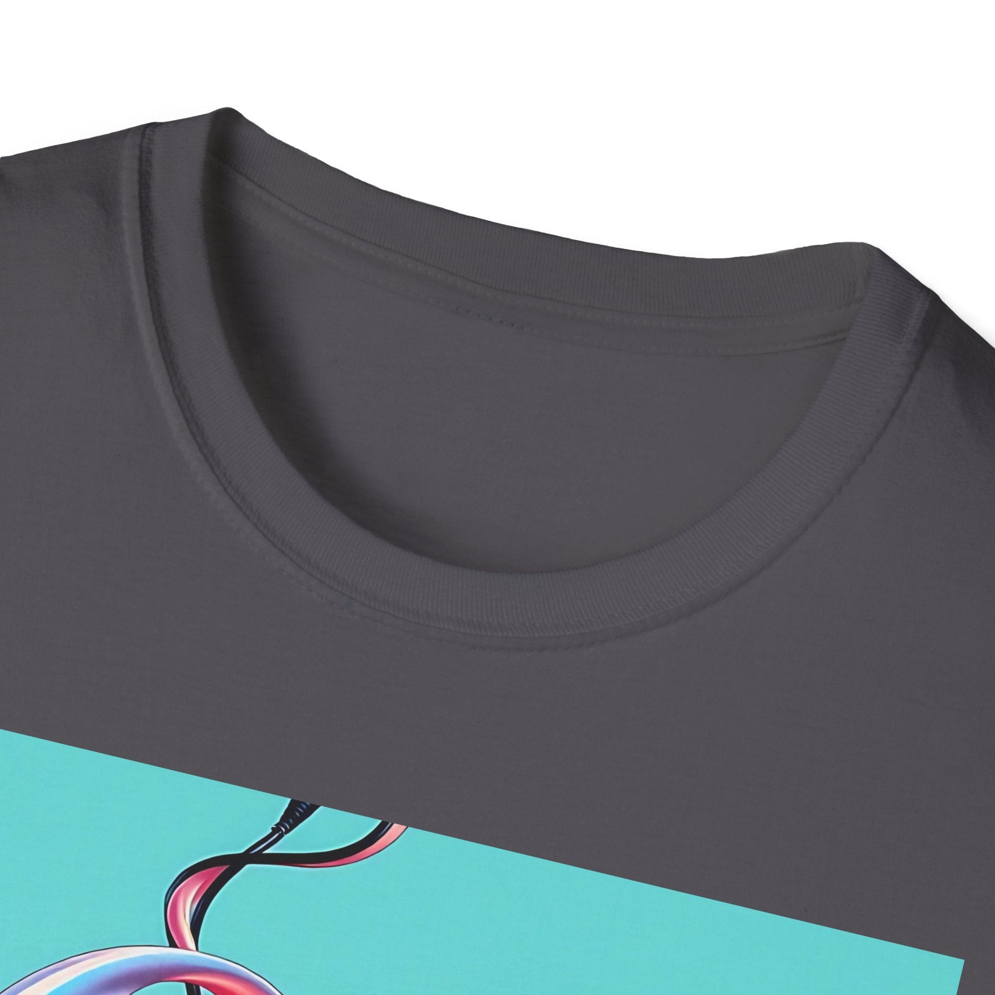 "Dreams Left in the VCR — Memory Ribbon Tee" Printify