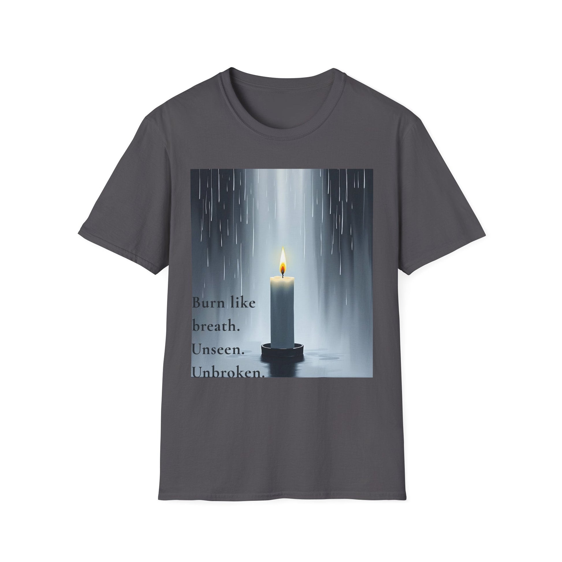 "Breathfire — The Silent Flame Tee" Printify