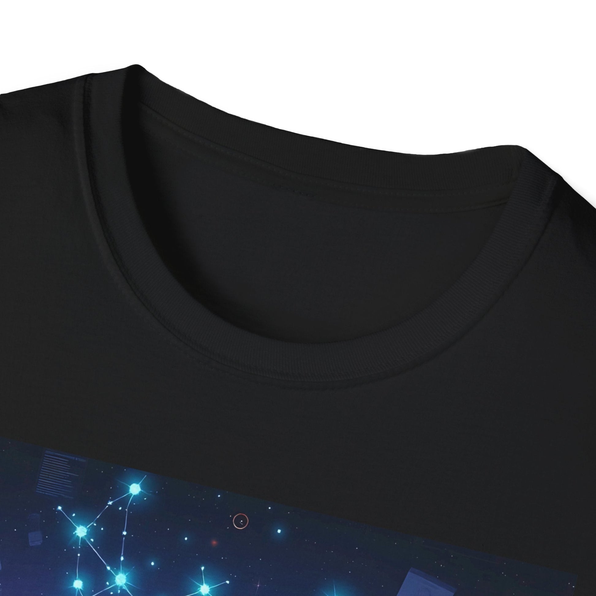 "Dreaming in Dial-Up Tones — Drip Time Surrealist Tee" Printify