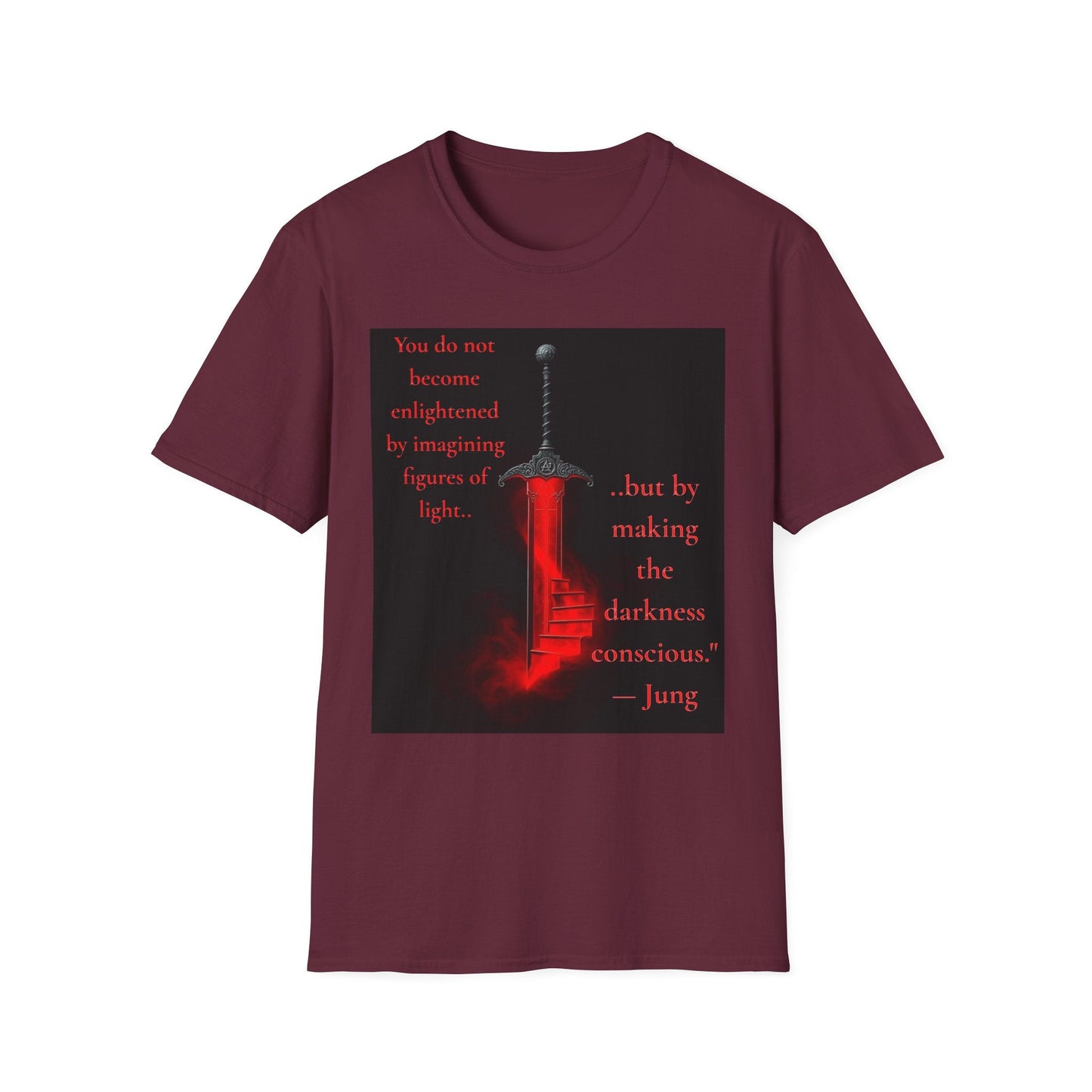"Darkness Made Conscious — The Jung Blade Tee" Printify