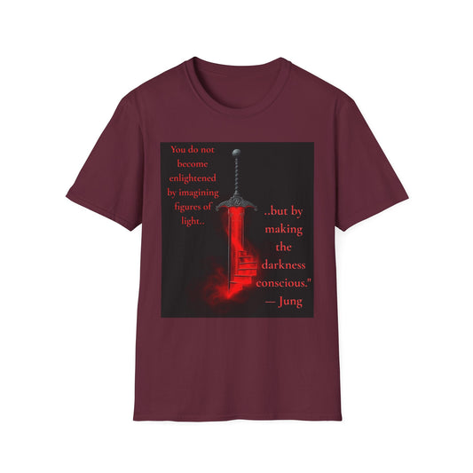 "Darkness Made Conscious — The Jung Blade Tee" Printify