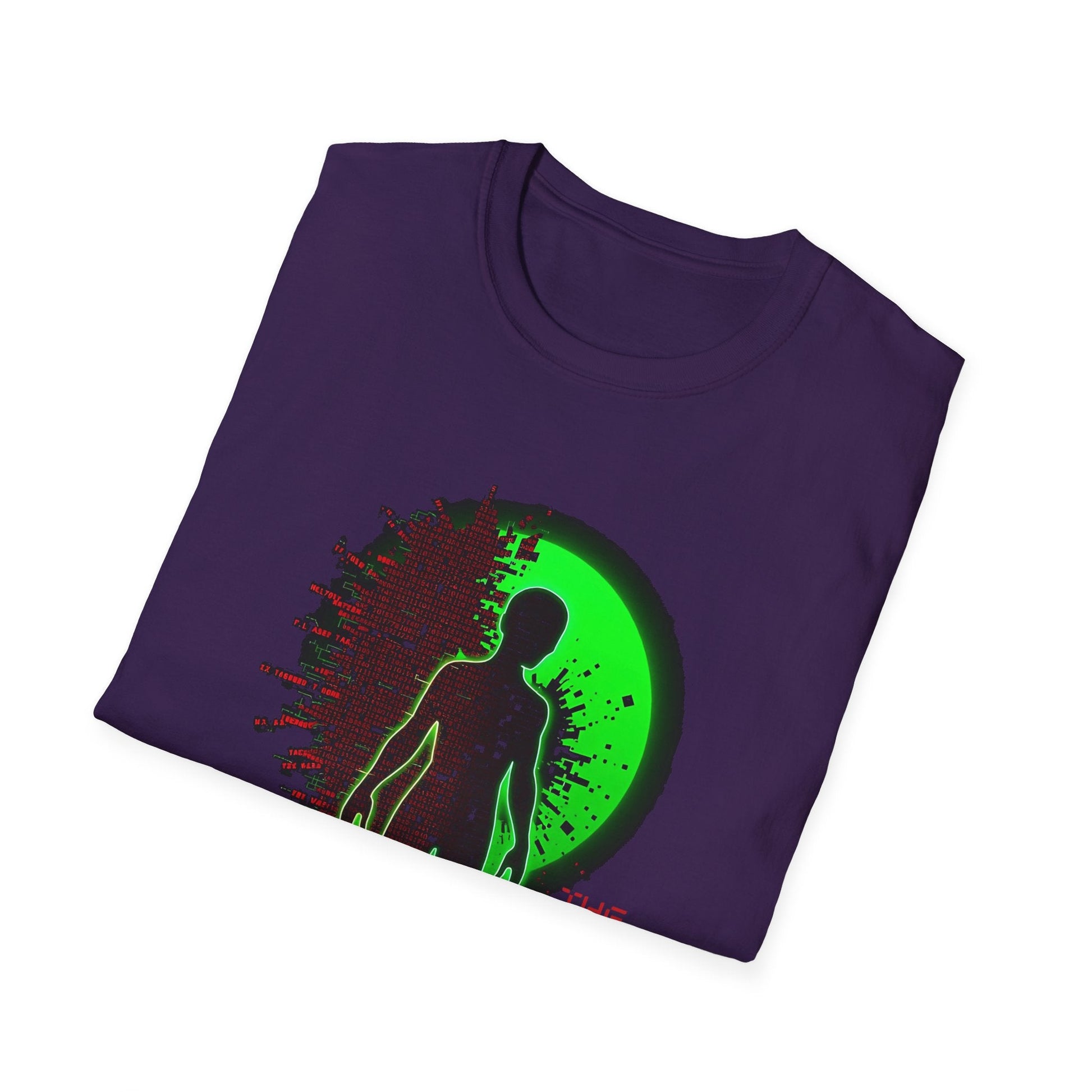 "The Anomaly Is Awakening — Glitch Consciousness Tee" Printify