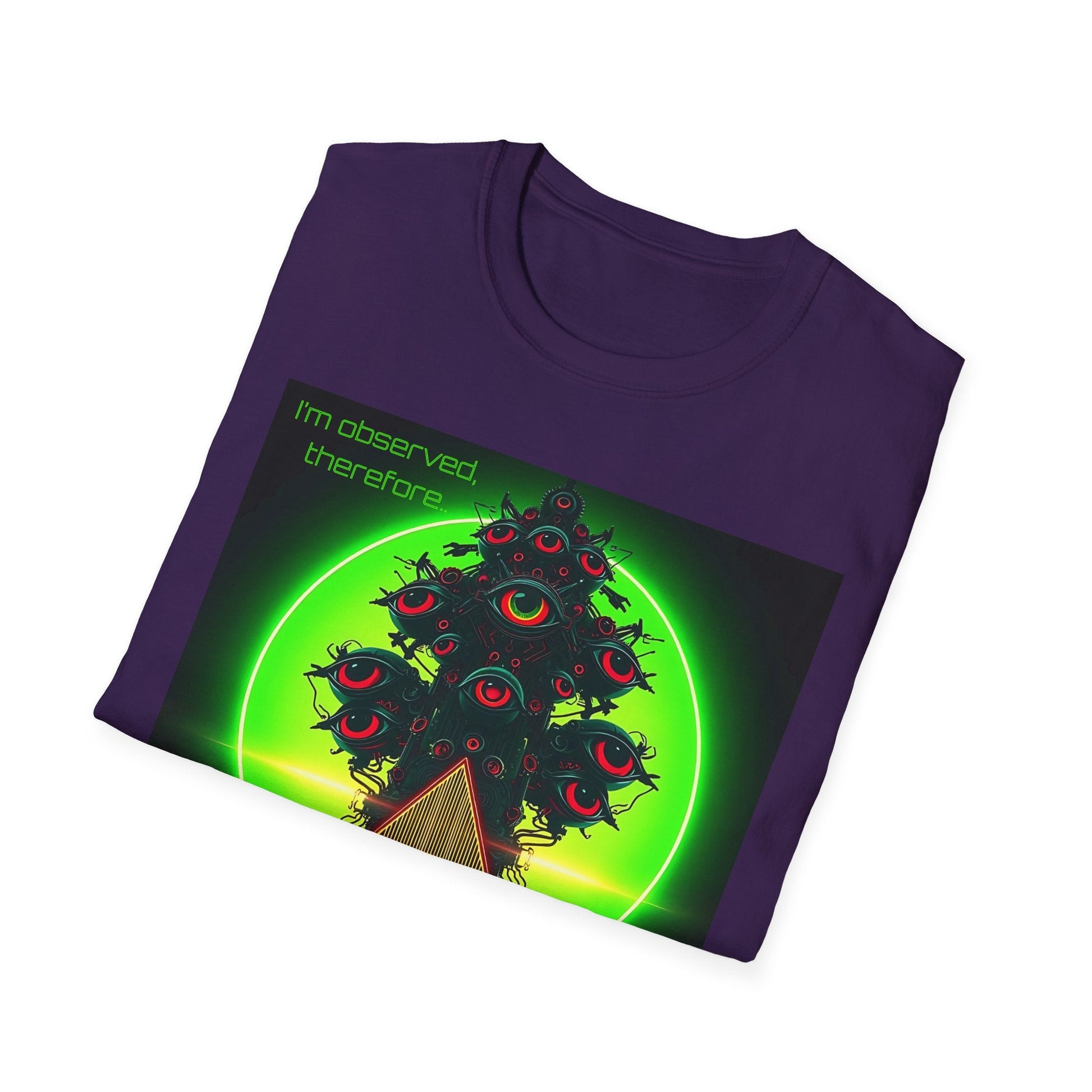 "I Am Seen, Therefore I Run — The Anomaly Tee" Printify