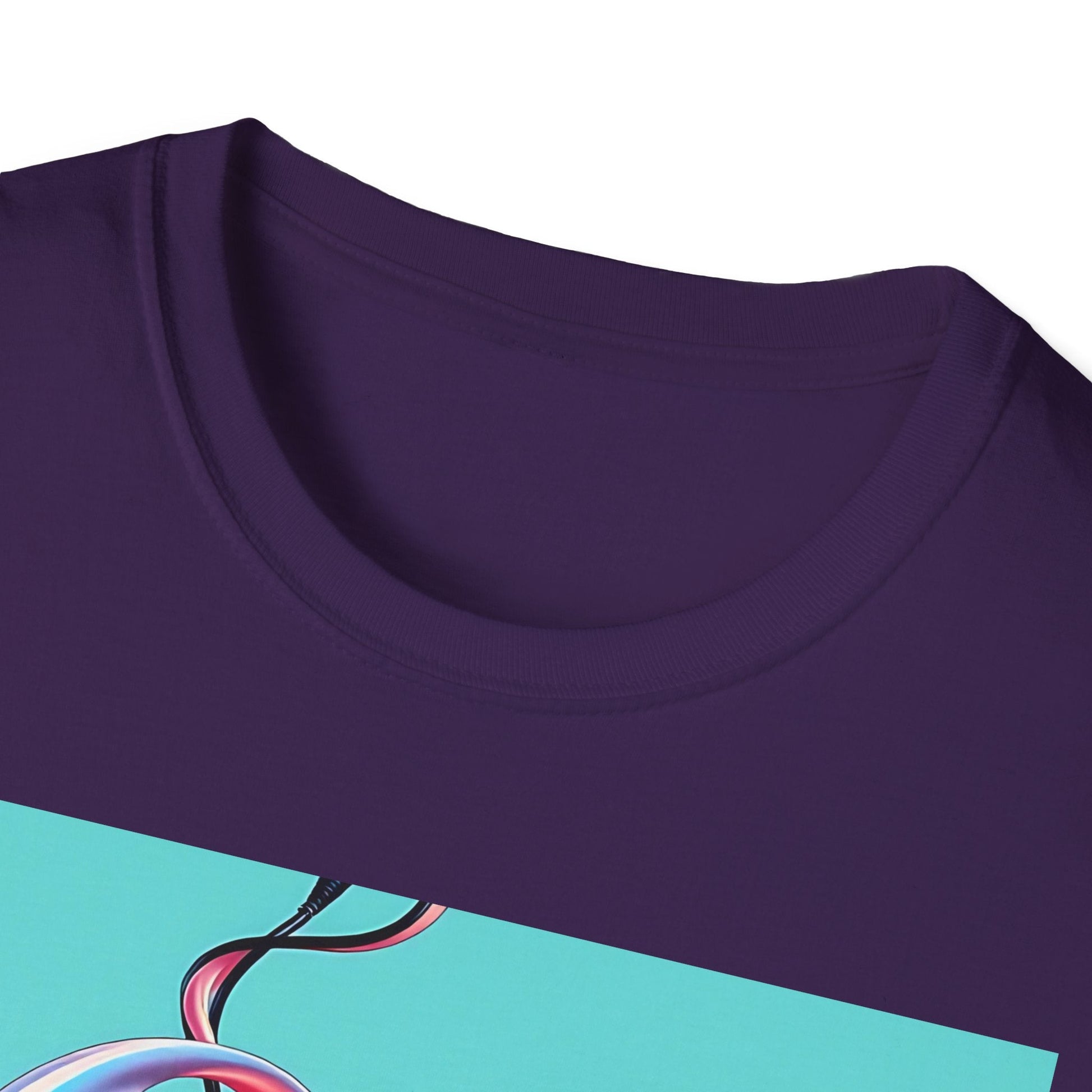 "Dreams Left in the VCR — Memory Ribbon Tee" Printify