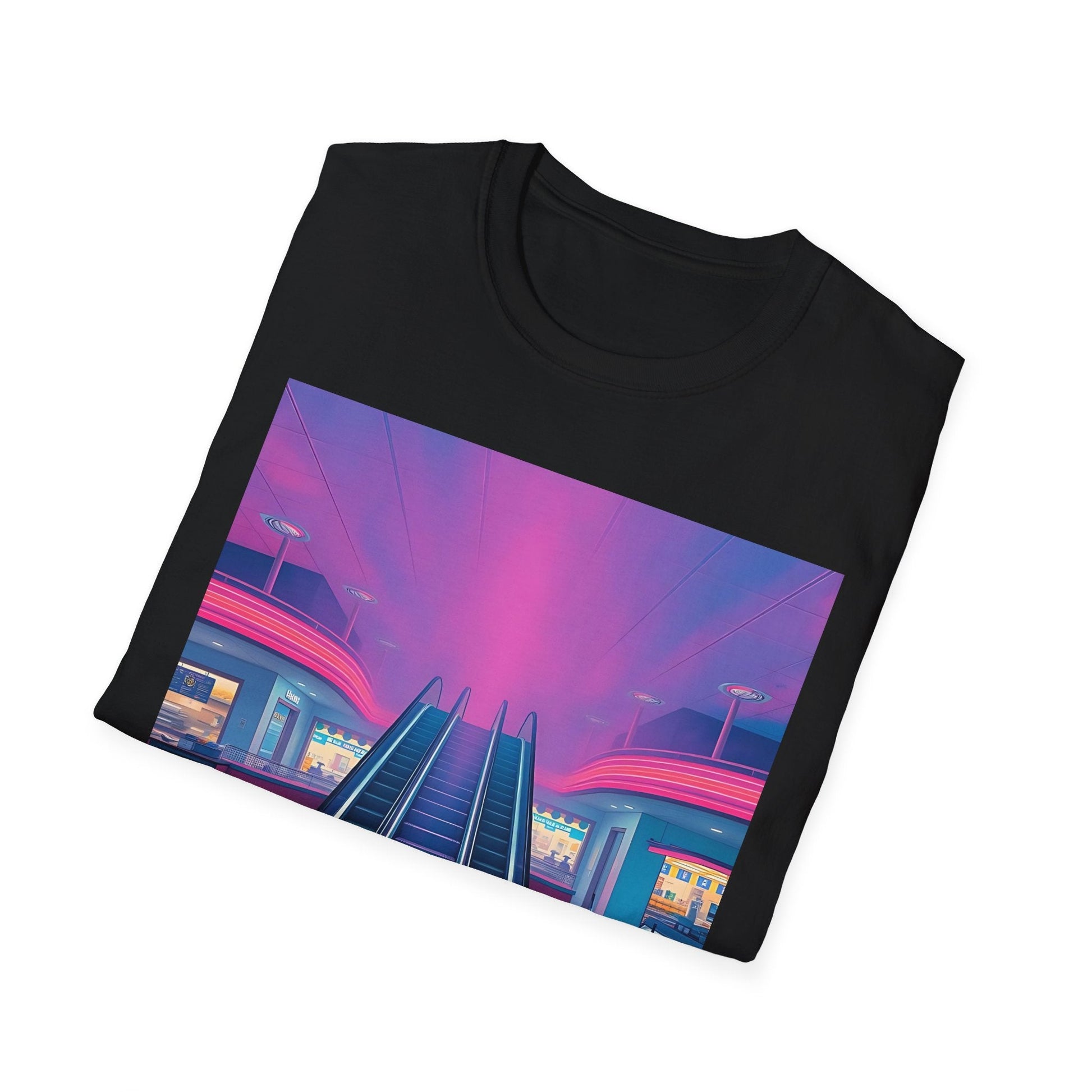 "Already Over — The Escalator Exit Tee" Printify
