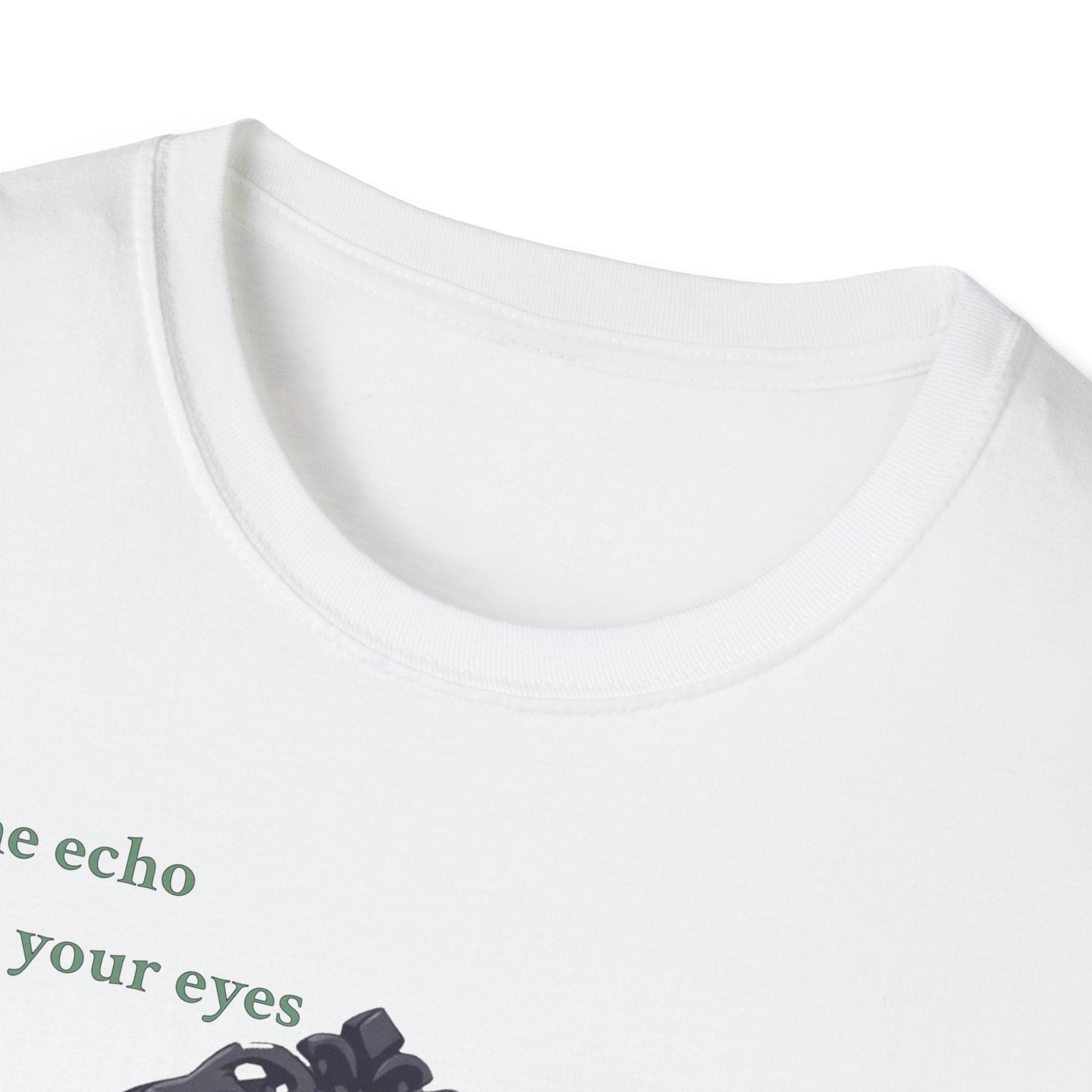 "The Witness Within — The Cracked Reflection Tee" Printify