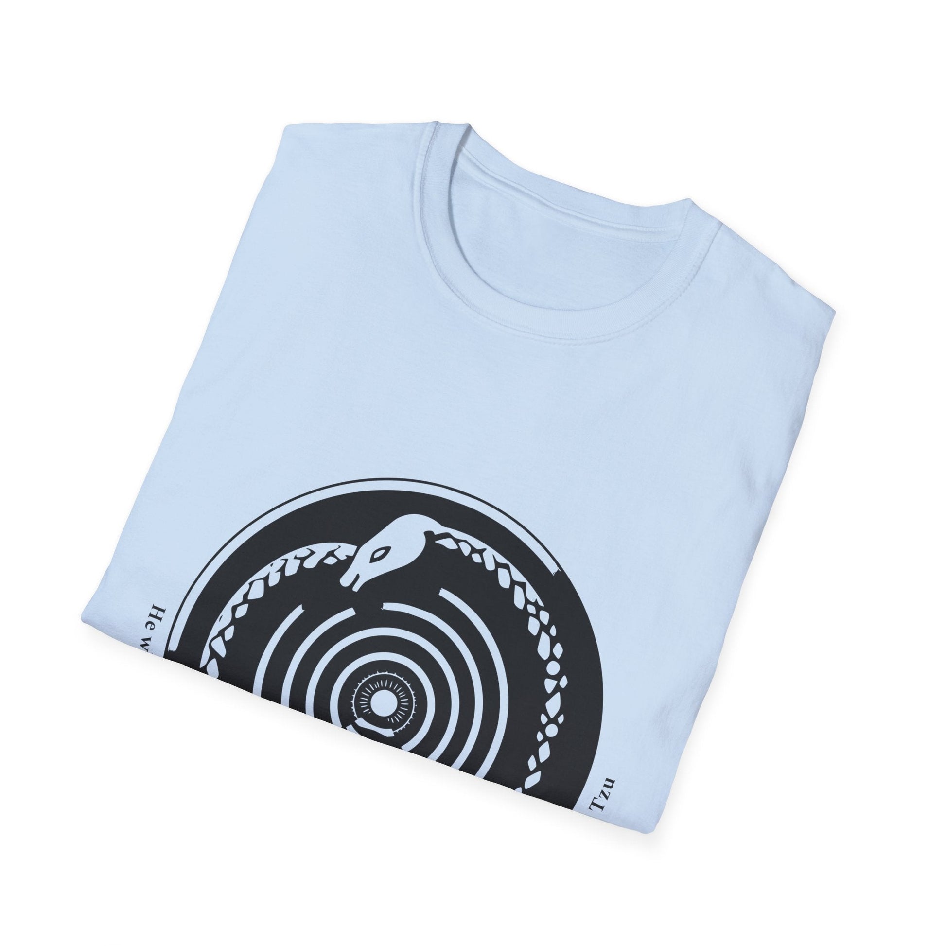 "Know Thy Spiral — Lao Tzu Enlightenment Tee" Printify