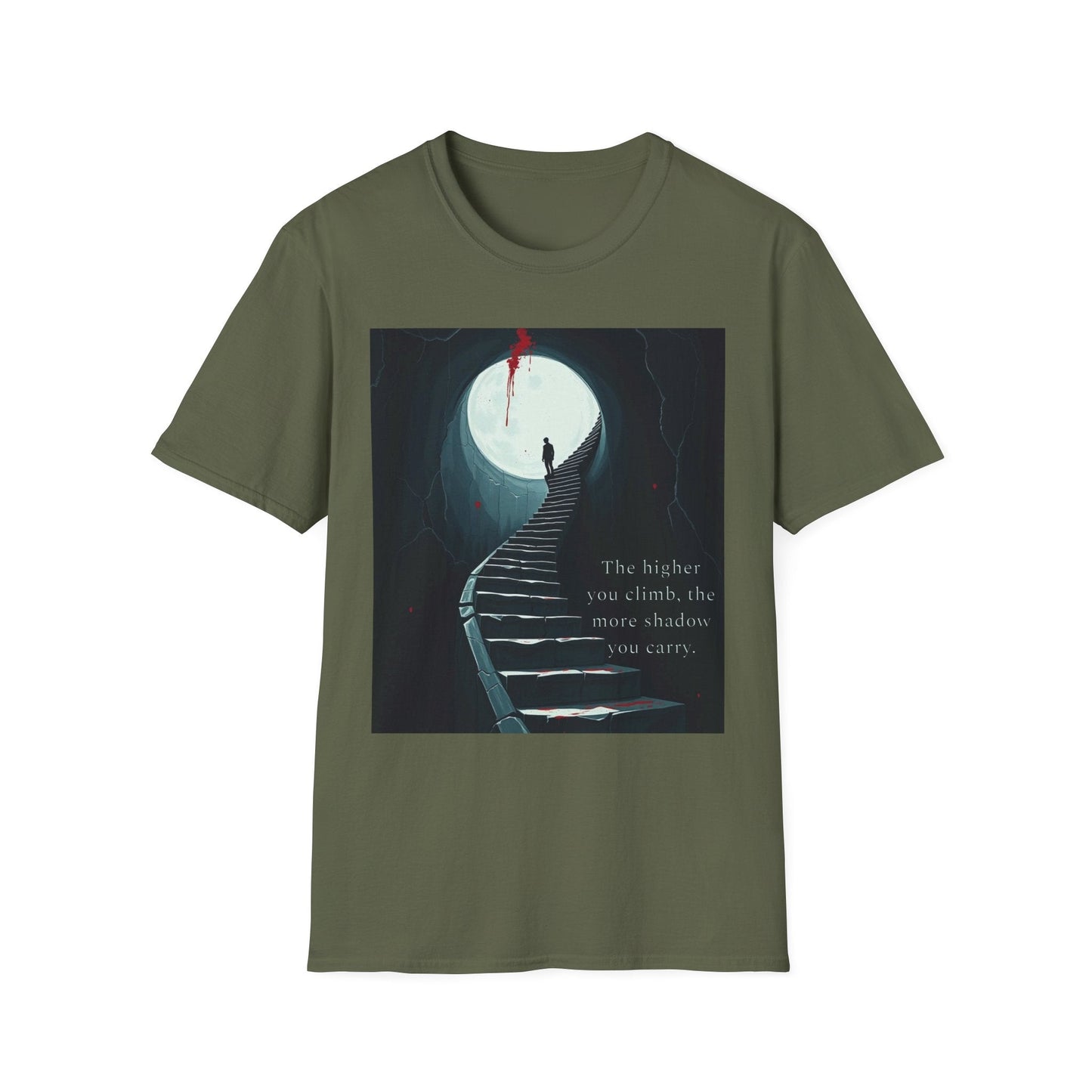 "Shadow in Tow — The Price of Rising Tee" Printify