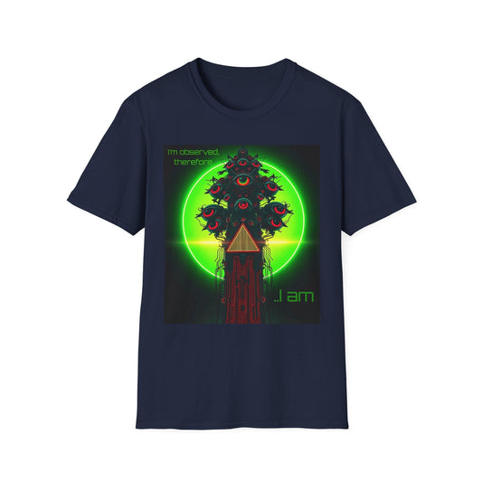 "I Am Seen, Therefore I Run — The Anomaly Tee" Printify