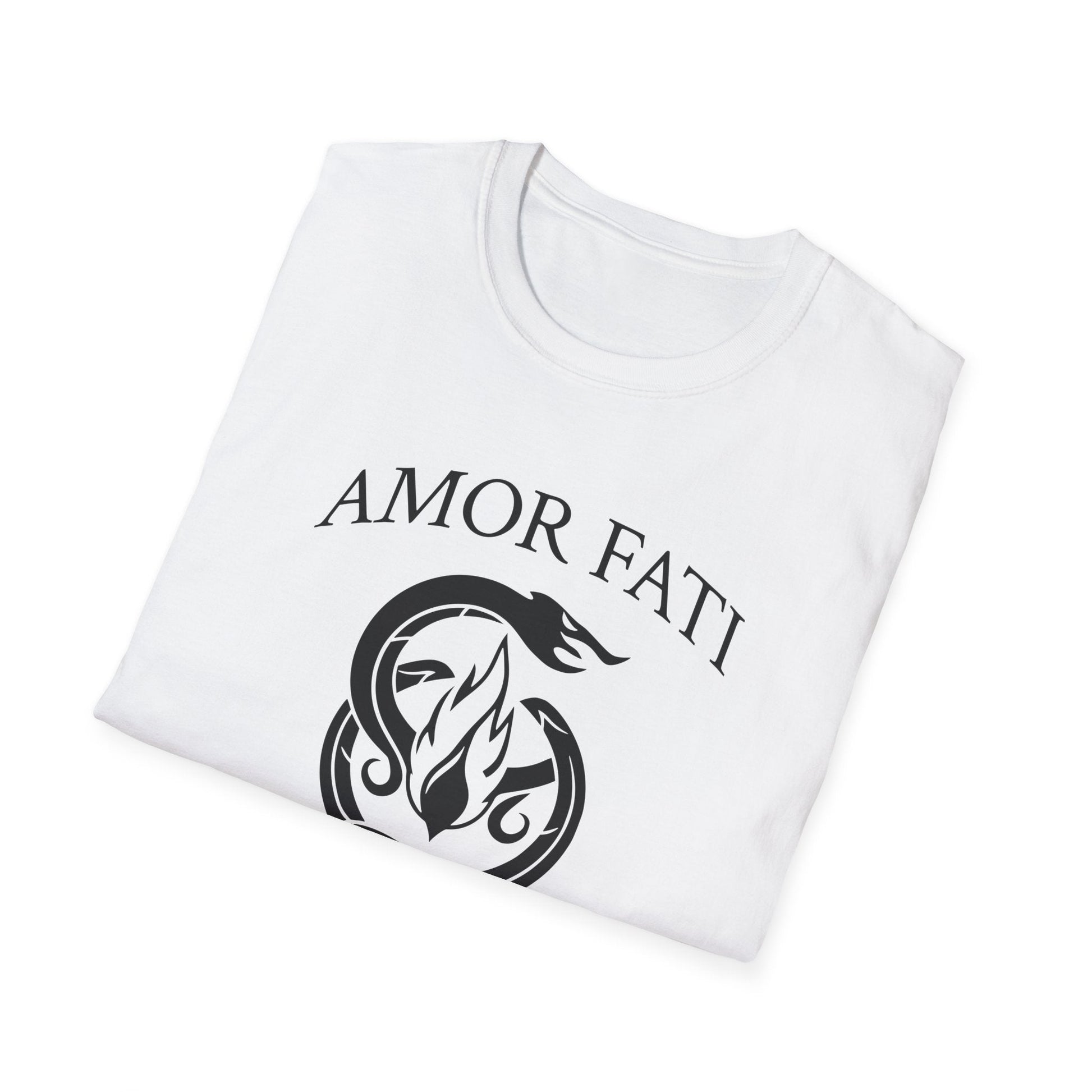 "Become the Fire — Amor Fati Transformation Tee" Printify