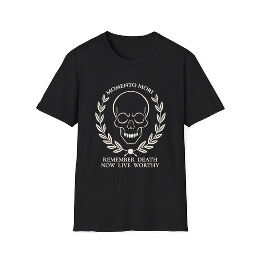 "Remember Death — Memento Mori Valor Tee" Printify