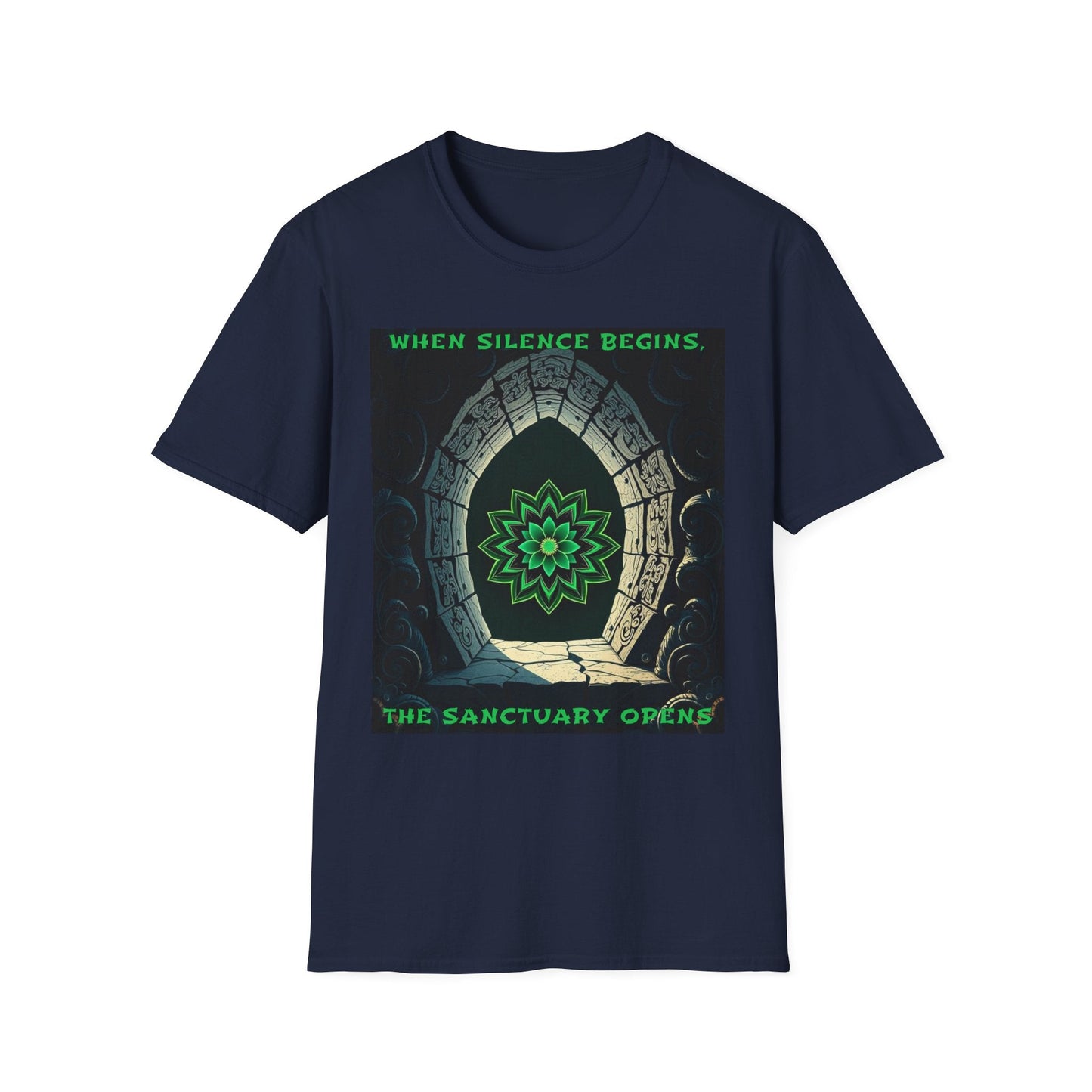 "The Quiet Path — The Sanctuary Opens Tee" Printify