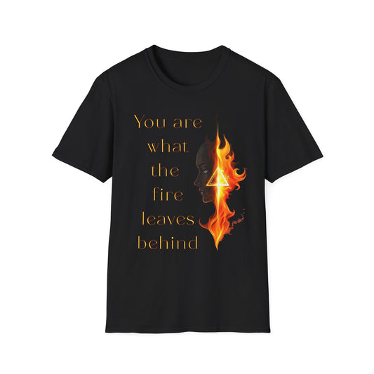 "What the Fire Leaves Behind — The Alchemy Tee" Printify