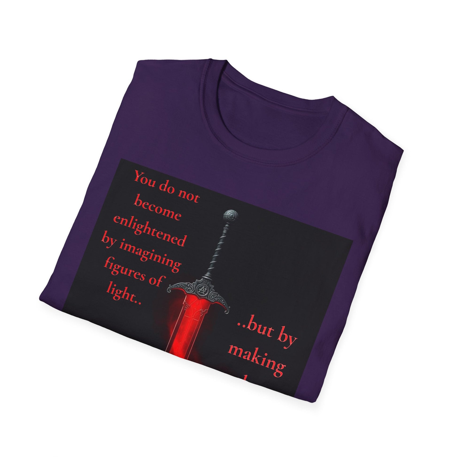 "Darkness Made Conscious — The Jung Blade Tee" Printify