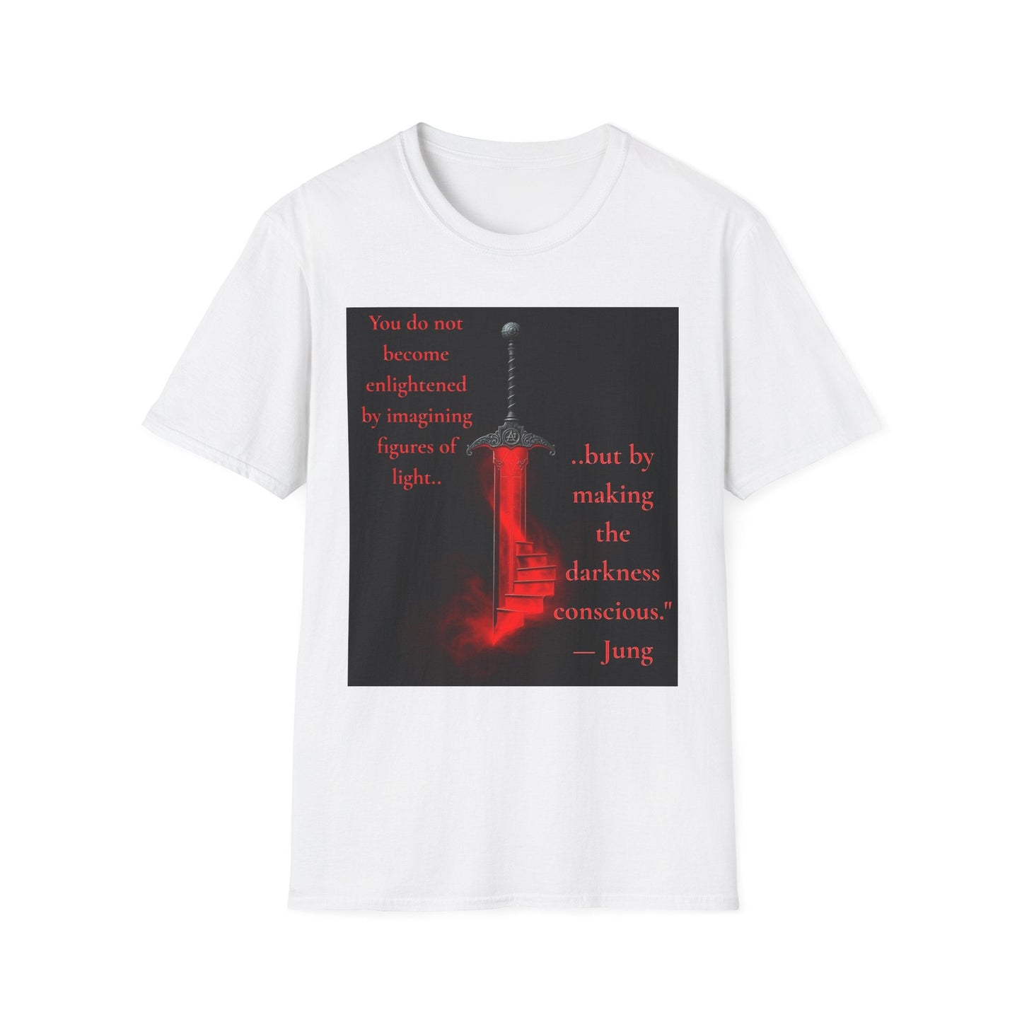 "Darkness Made Conscious — The Jung Blade Tee" Printify