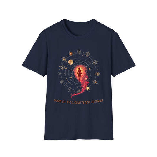 "Scattered in Stars — The Originfire Tee" Printify