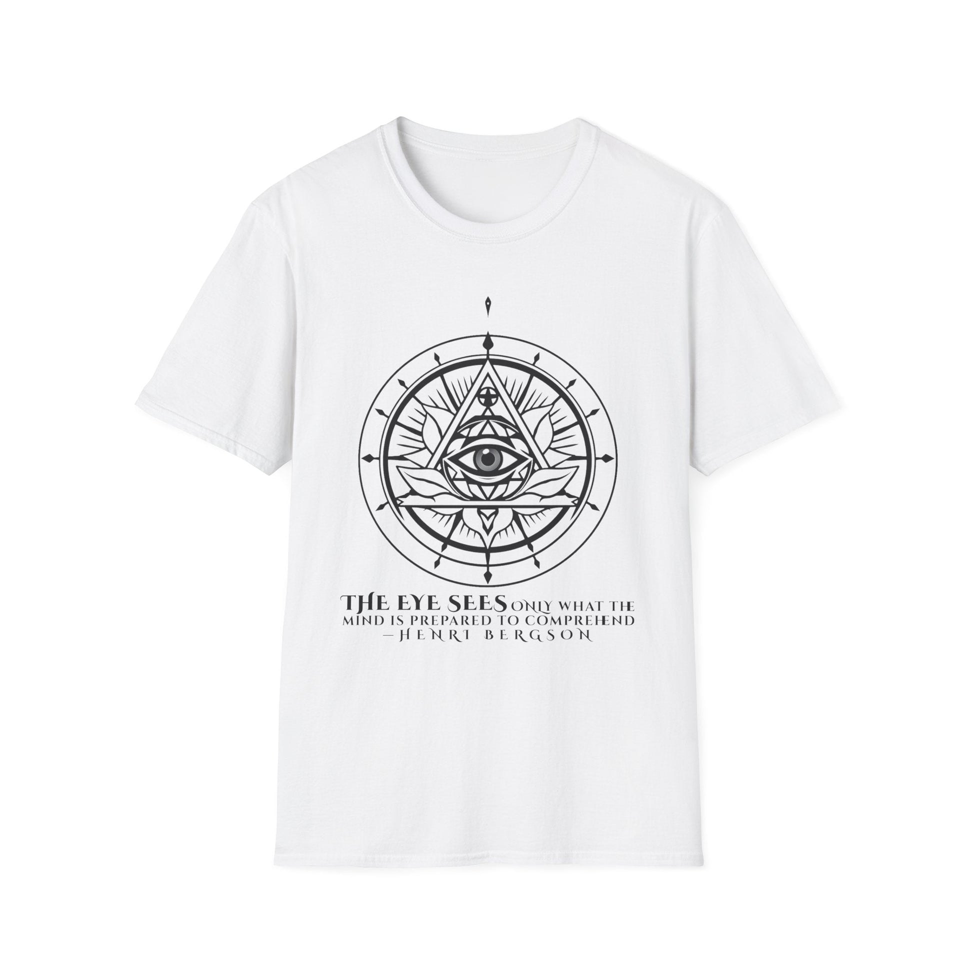 "The Eye Sees — Perception & Preparedness Tee" Printify