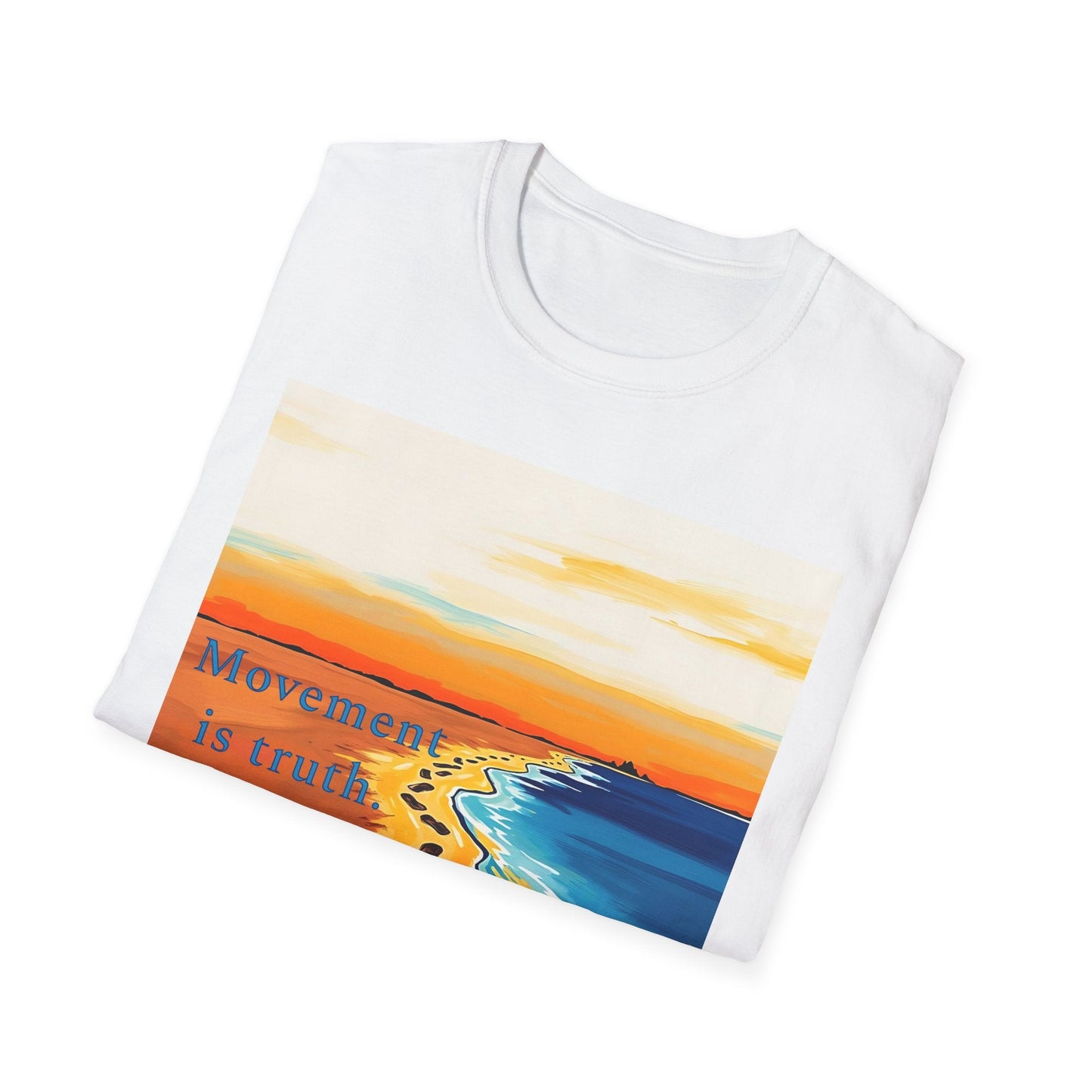 "Truth Moves — The Story in Steps Tee" Printify