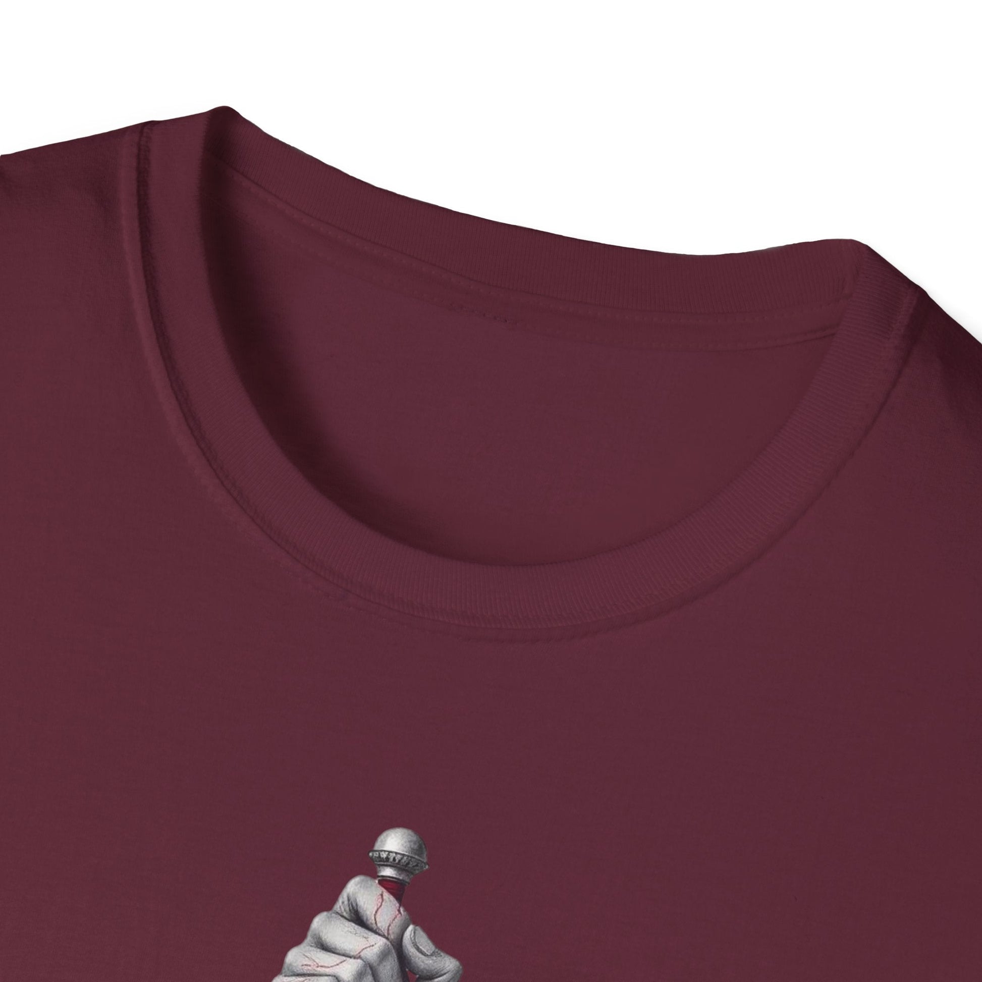 "Rooted in Red — The Wound & Blade Tee" Printify