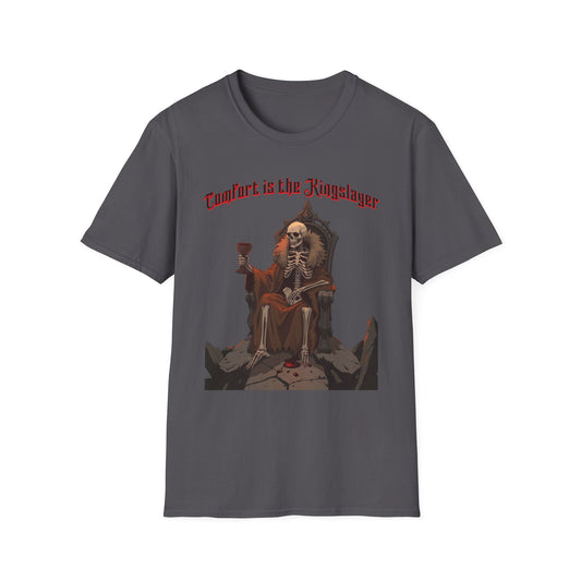 "Kingslayer’s Throne — The Death by Comfort Tee" Printify